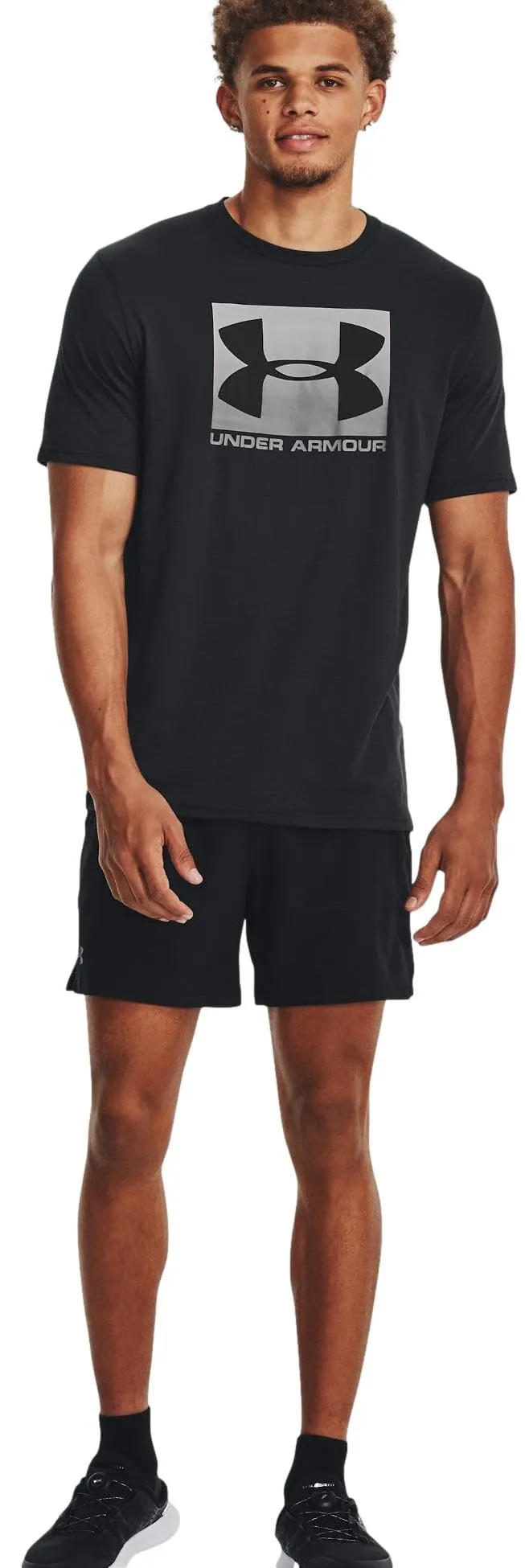 Under Armour Global Foundation Men's Short Sleeve T-Shirt, Verde Marino Od/Nero, XXL - immagine 2