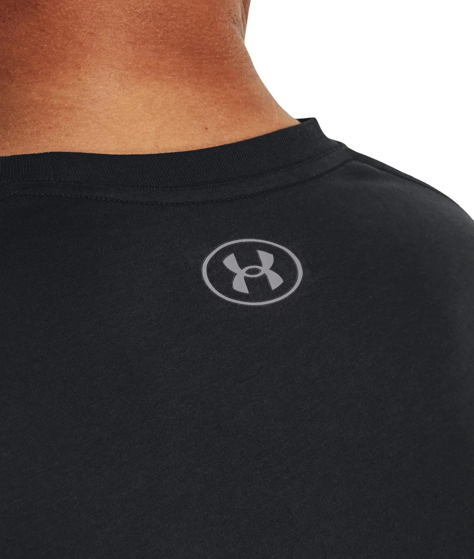 Under Armour Global Foundation Men's Short Sleeve T-Shirt, Verde Marino Od/Nero, XXL - immagine 4
