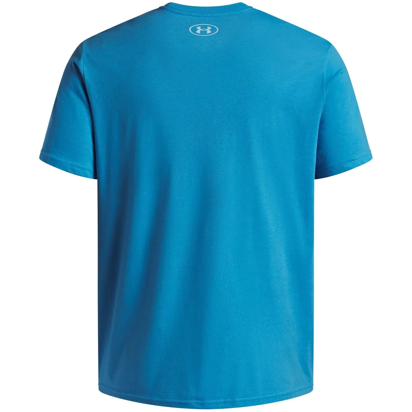 Under Armour UA Foundation Top Manica Corta da Uomo, Blu Etere/Giallo Sonico/Stream, S - immagine 3