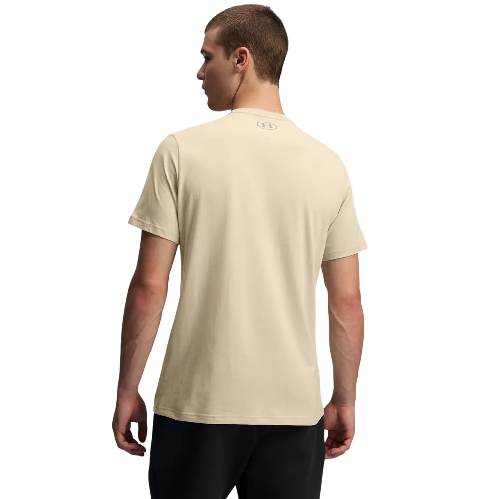 Under Armour Global Foundation Men's Short Sleeve T-Shirt - Base Kaki/Grigio Titanio - 4XL - immagine 2