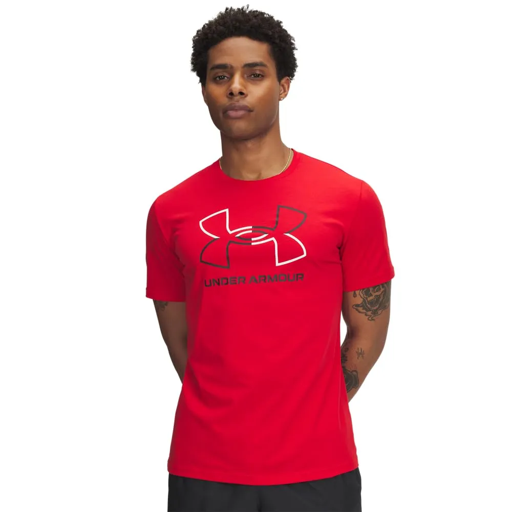 Under Armour UA GL Foundation Update SS - Rosso/Bianco/Nero - 3XL - immagine 1