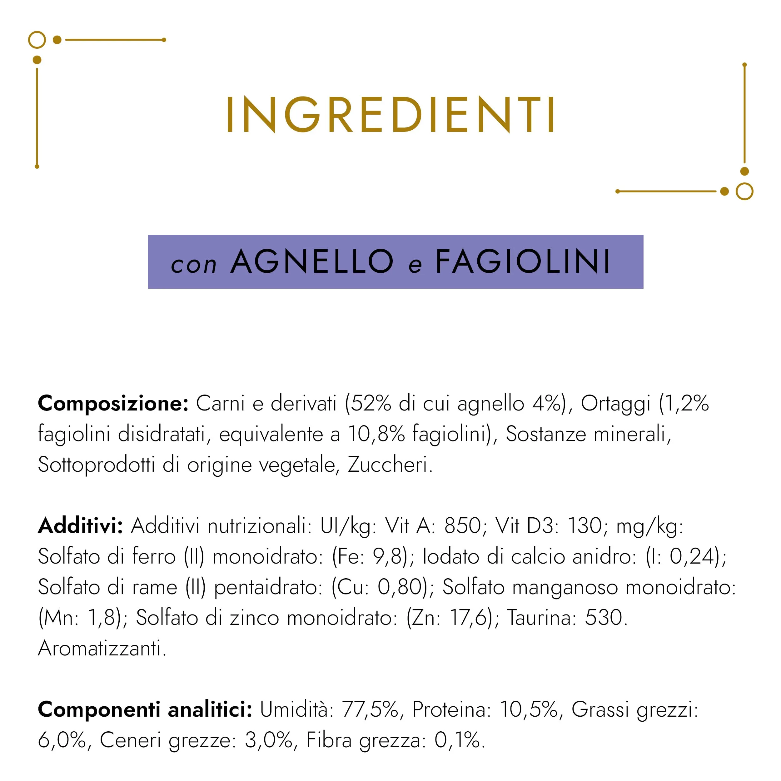 Gourmet Gold Cibo Umido per Gatti Adulti Mousse con Agnello e Fagiolini, 24 Lattine da 85g - immagine 5