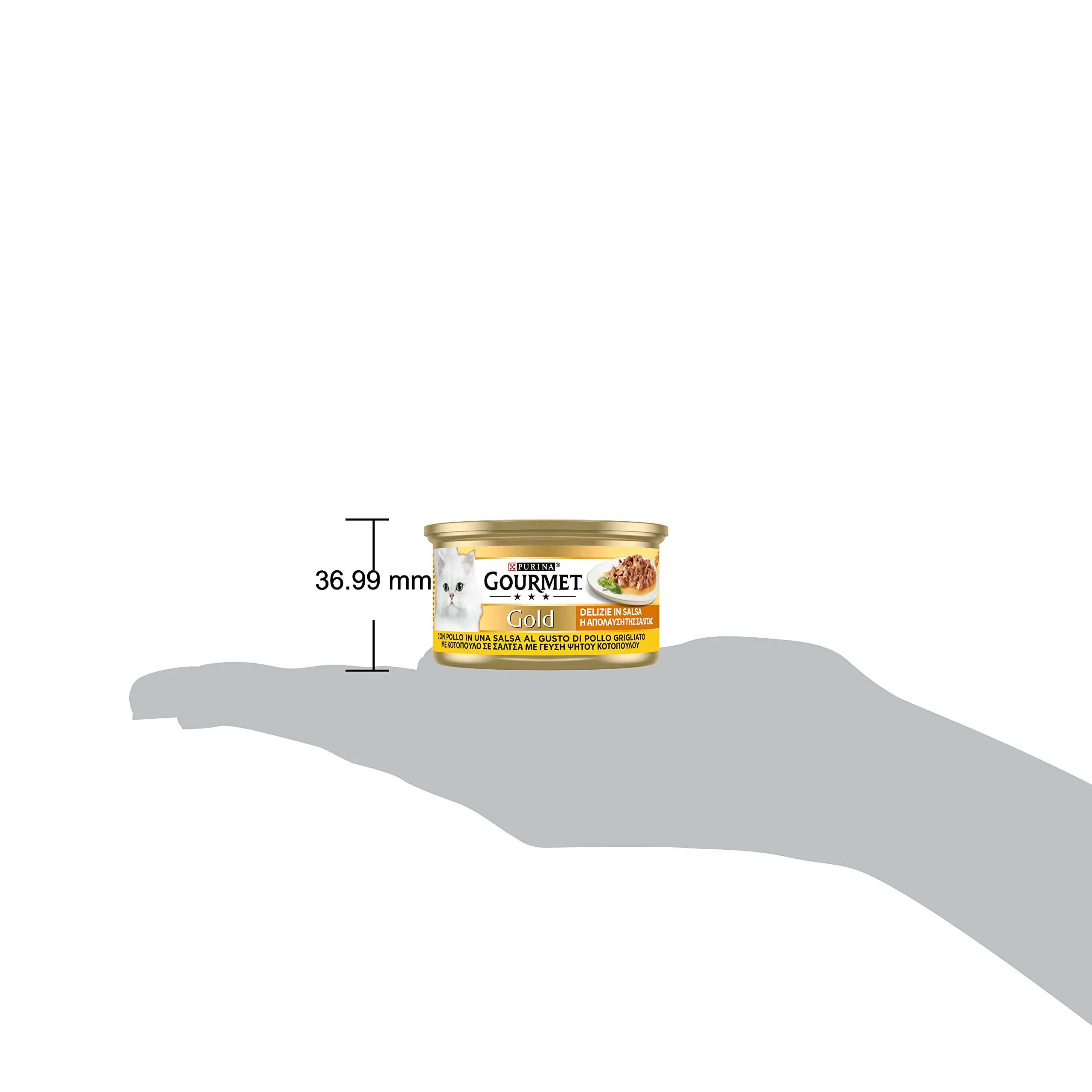 Gourmet Gold Cibo Umido per Gatti Adulti Delizie in Salsa, 24 Lattine da 85g - immagine 4