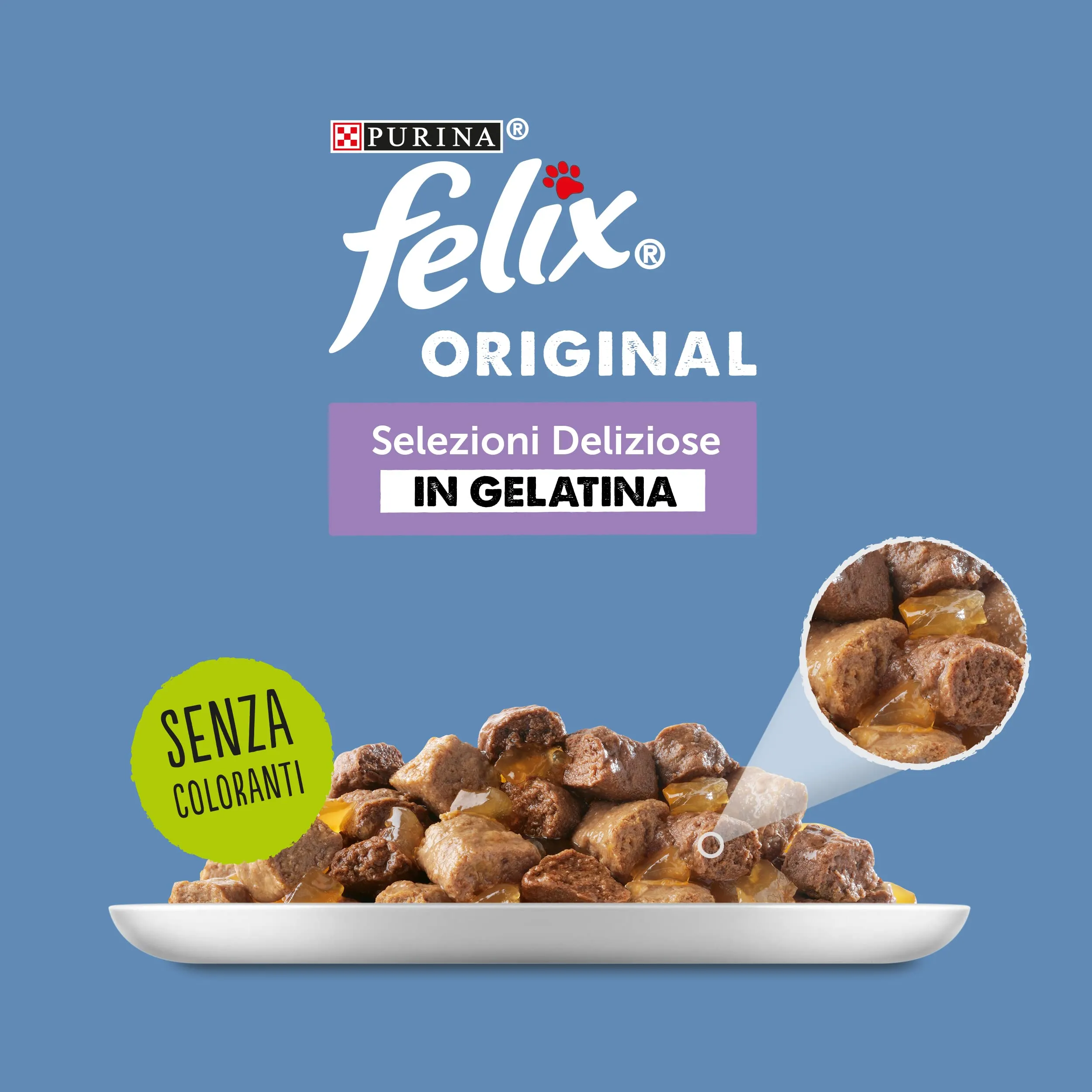 Felix Original Cibo Umido per Gatti Adulti, 60 Bustine da 85g - immagine 8