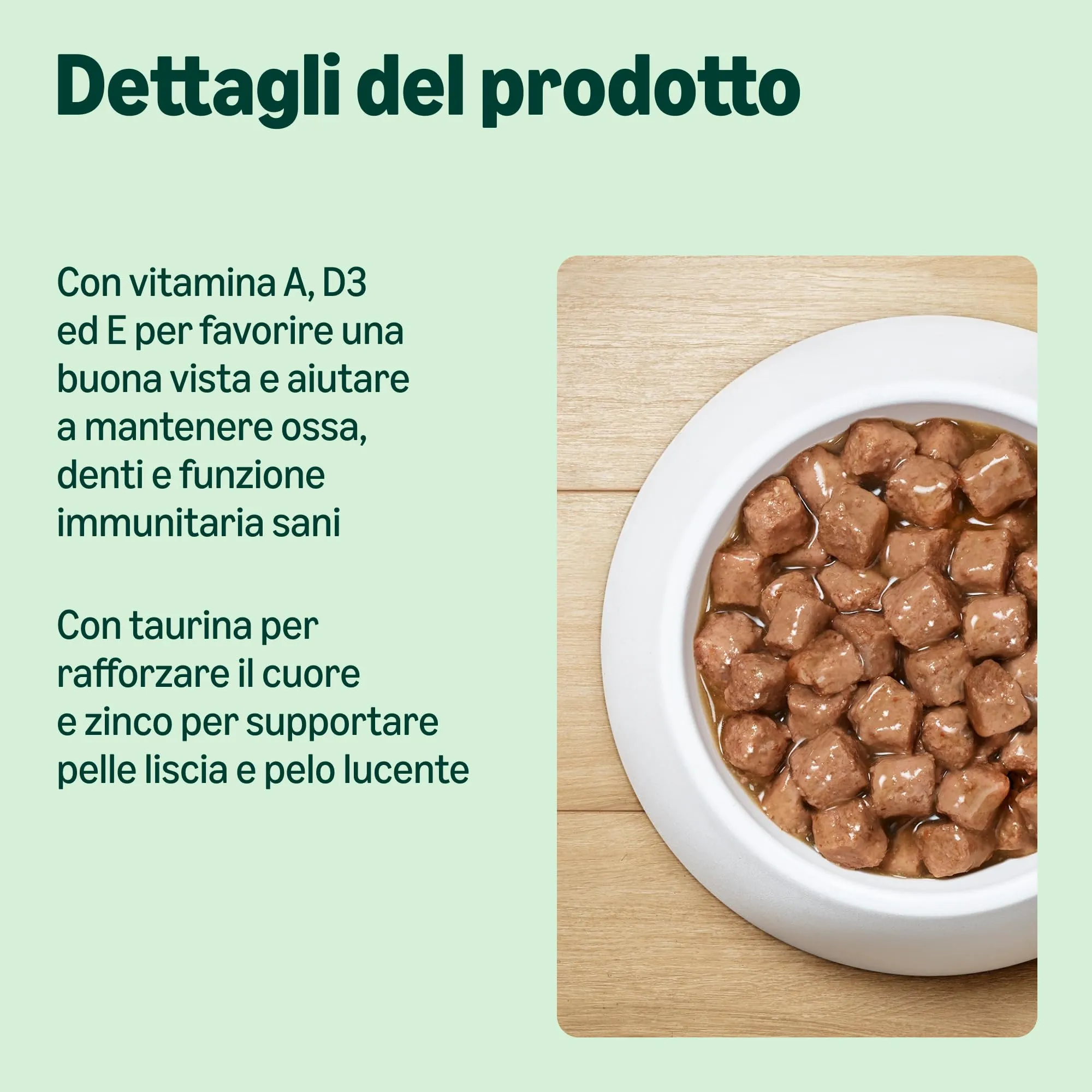 by Amazon Cibo umido per gatti, bocconcini di salmone ASC in salsa, 12 x 415 g - immagine 2