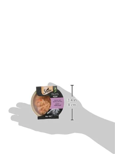 Sheba Filetti cibo umido per gatti pollo con gamberetti (16 x 60 g) - immagine 2