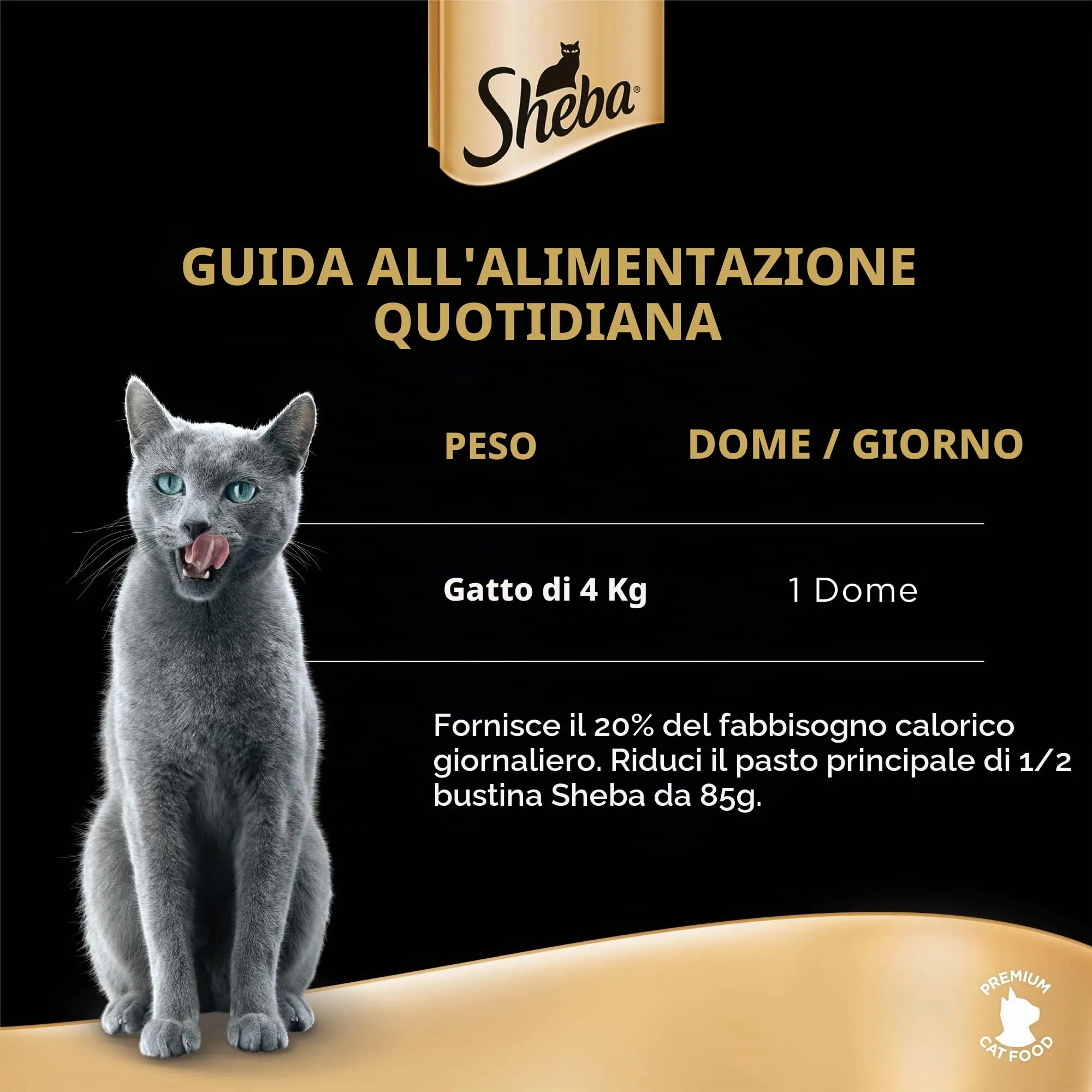 Sheba Filetti Cibo Umido per Gatti con Pesce Bianco Sostenibile 16 x 60 g - immagine 5