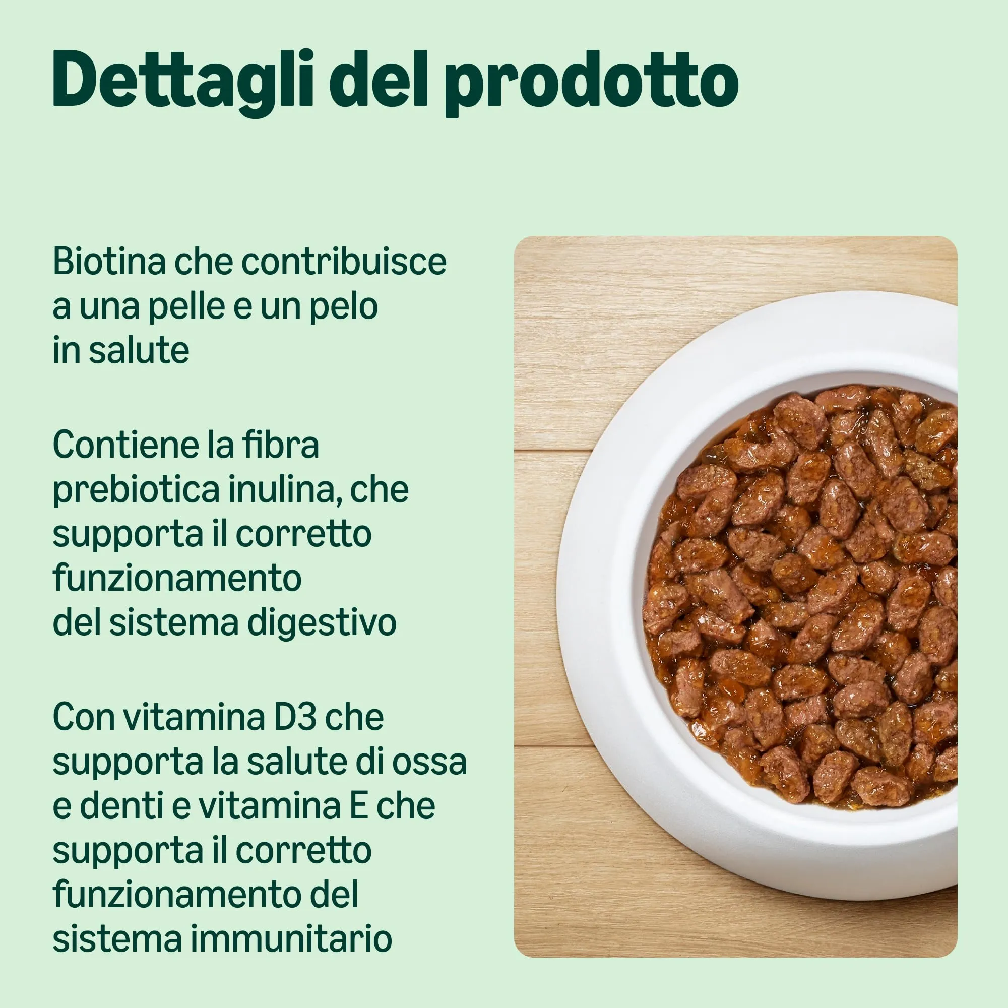 by Amazon Alimento completo senza cereali per gatti adulti, selezione di carni in gelatina, 4,8 kg (48 x 100 g) - immagine 3