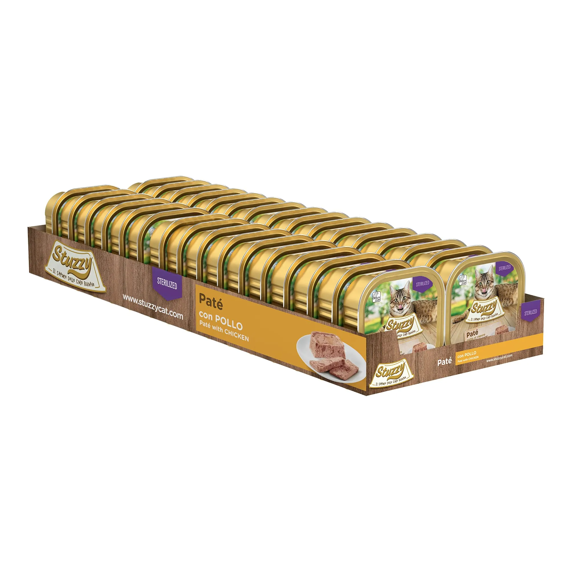 Stuzzy Paté Sterilized con Pollo 100g - immagine 4