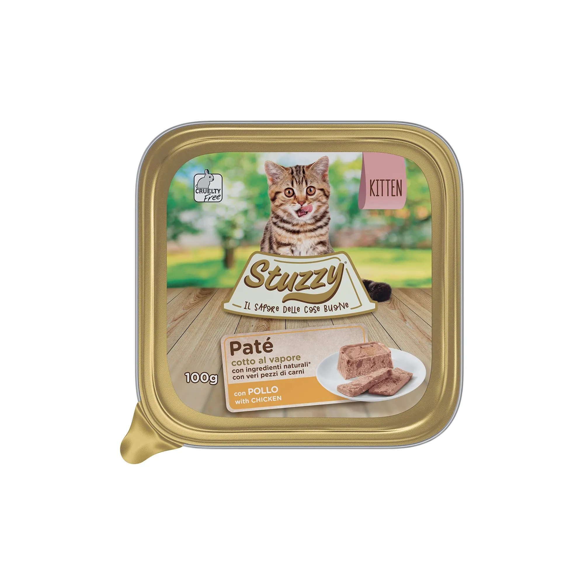 Stuzzy Paté Kitten con Pollo 100g - immagine 1