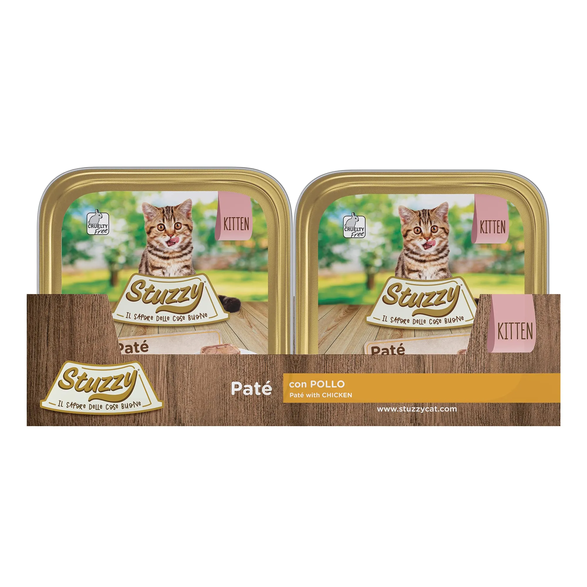 Stuzzy Paté Kitten con Pollo 100g - immagine 3