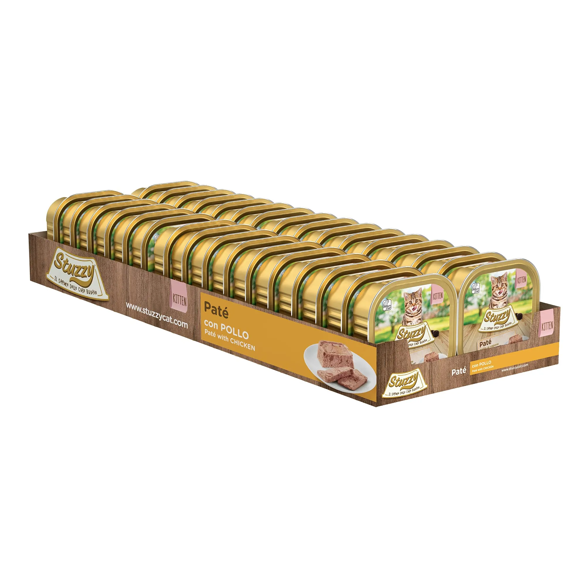 Stuzzy Paté Kitten con Pollo 100g - immagine 4