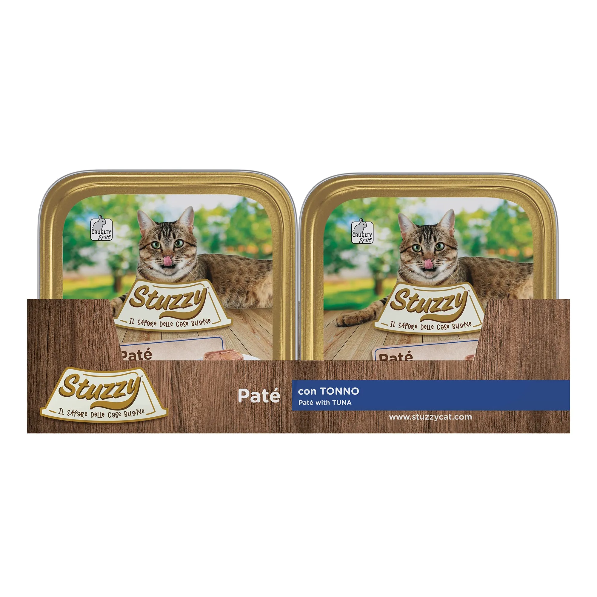 Stuzzy Cibo Umido Completo per Gatti Adulti, Patè al Tonno, 32 x 100 g - immagine 4
