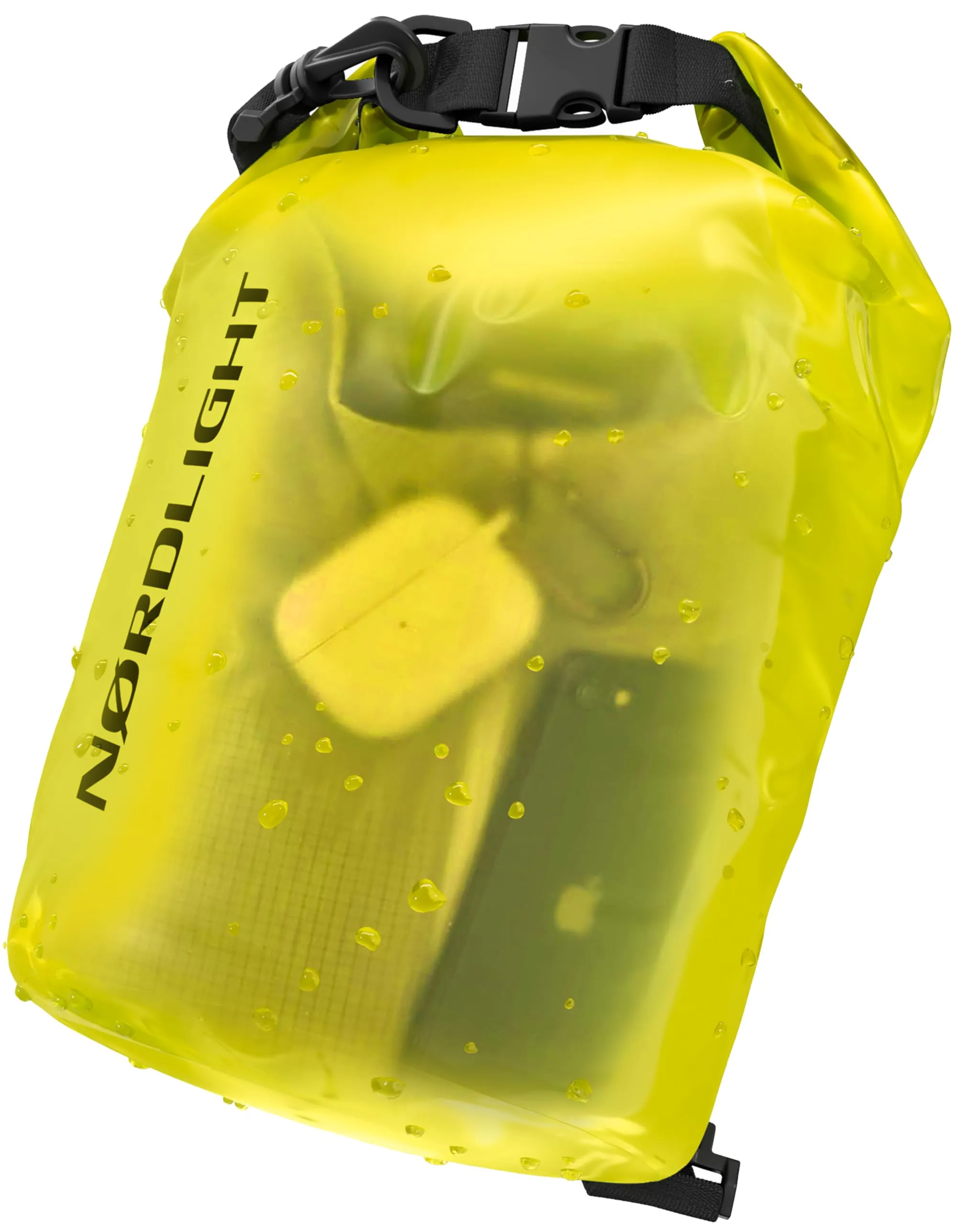 Nordlight Dry Bag Sacca Impermeabile 15L Gialla - immagine 1