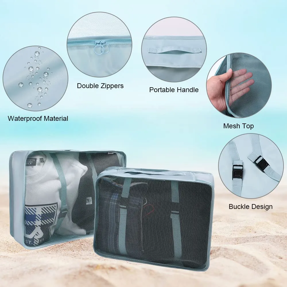 OSDUE Organizer Viaggio, Set di 8 Pezzi per Valigie - immagine 5