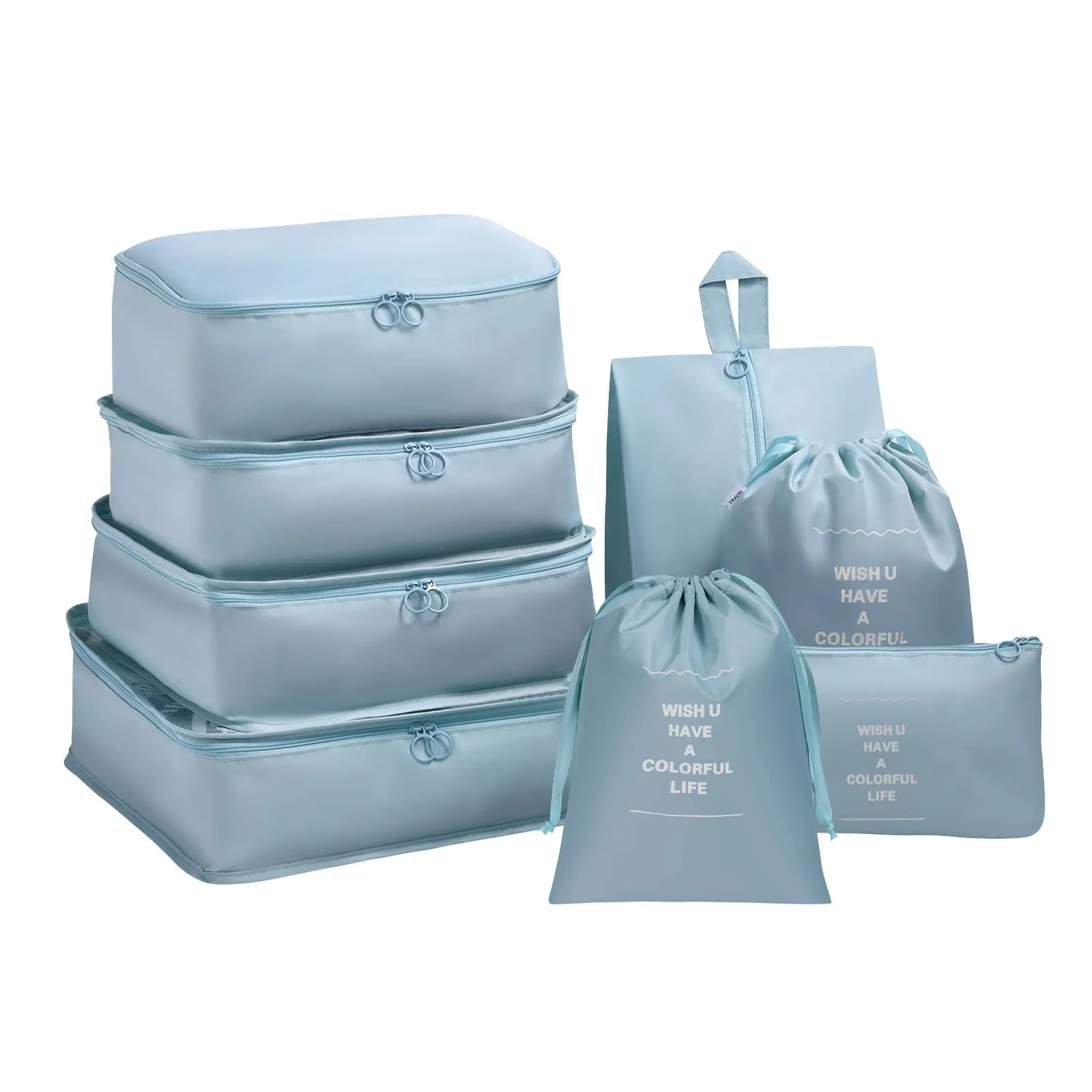 OSDUE Organizer Viaggio, Set di 8 Pezzi per Valigie - immagine 9