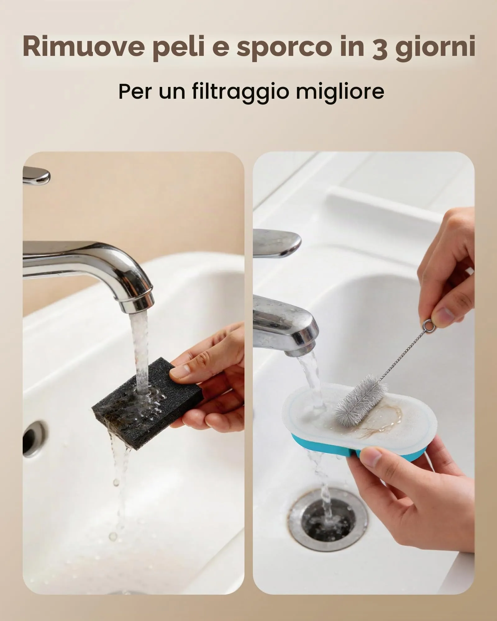 NOBXBON Filtri per Fontanella Gatti - 12 Filtri a Carbone Attivo e 12 Filtri in Spugna - immagine 8