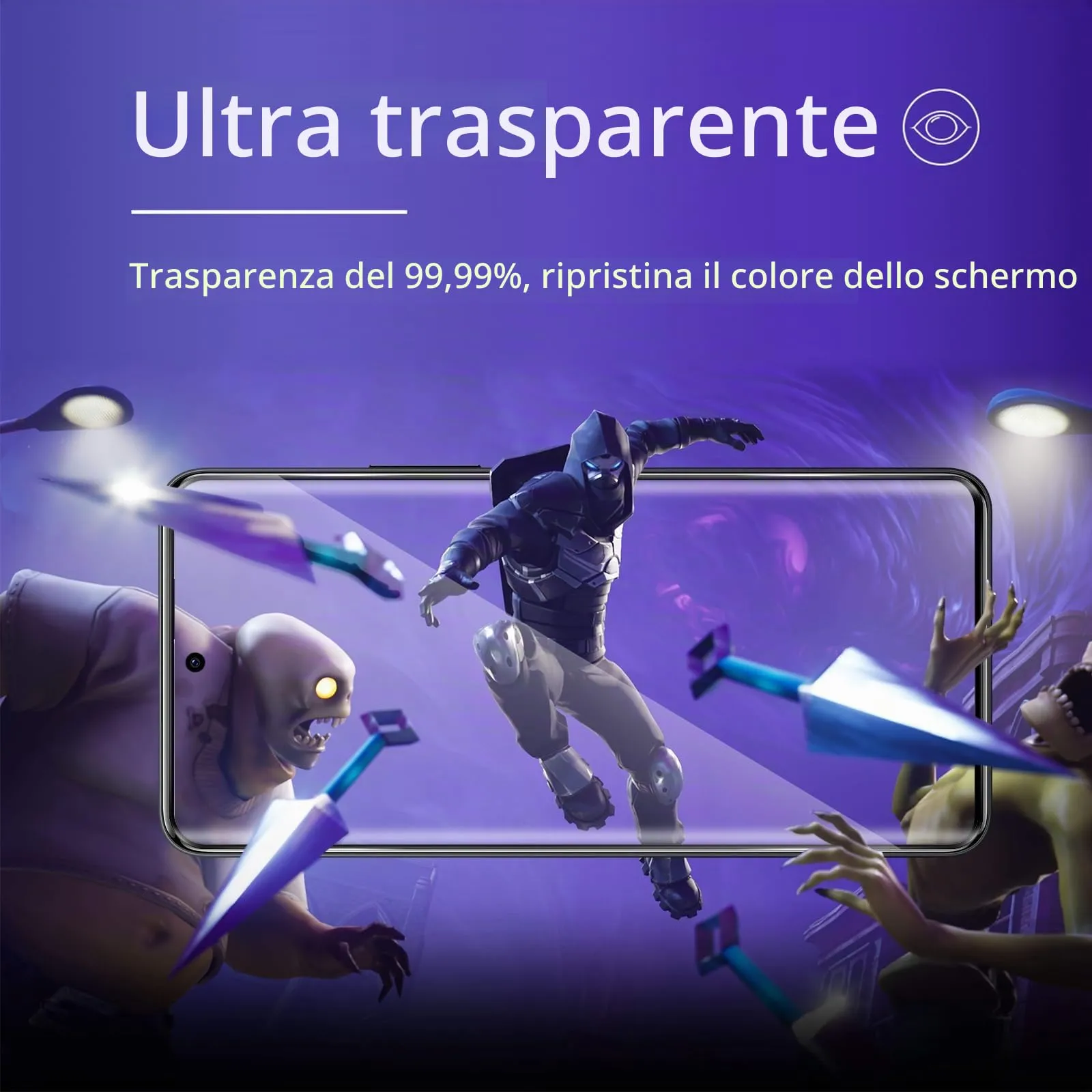 ELYCO Vetro Temperato per Xiaomi Redmi Note 15 Pro 4G, 3+2 Pezzi - immagine 6