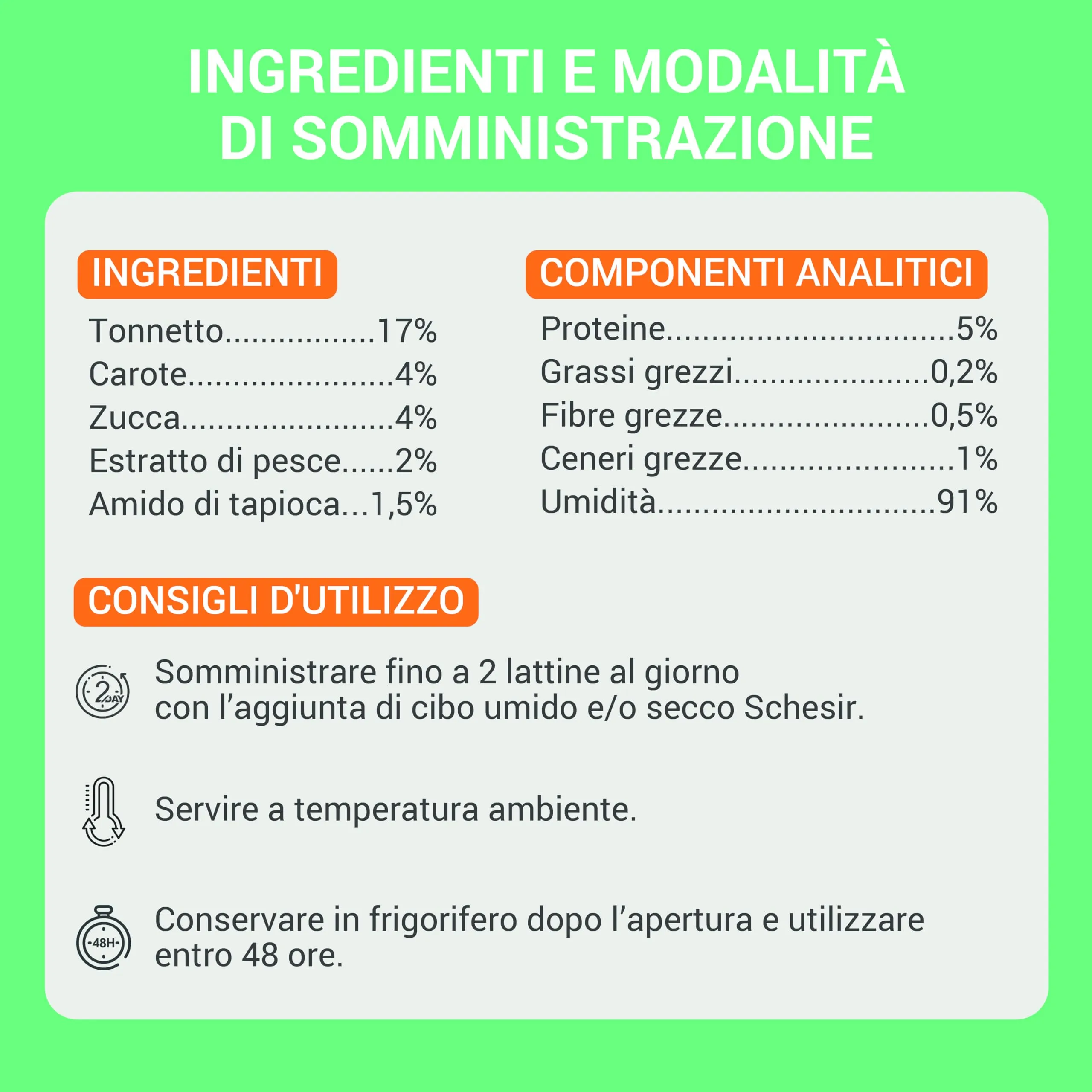Schesir Zuppa con Filetti di Tonno con Carote e Zucca, 12 x 40g - immagine 4