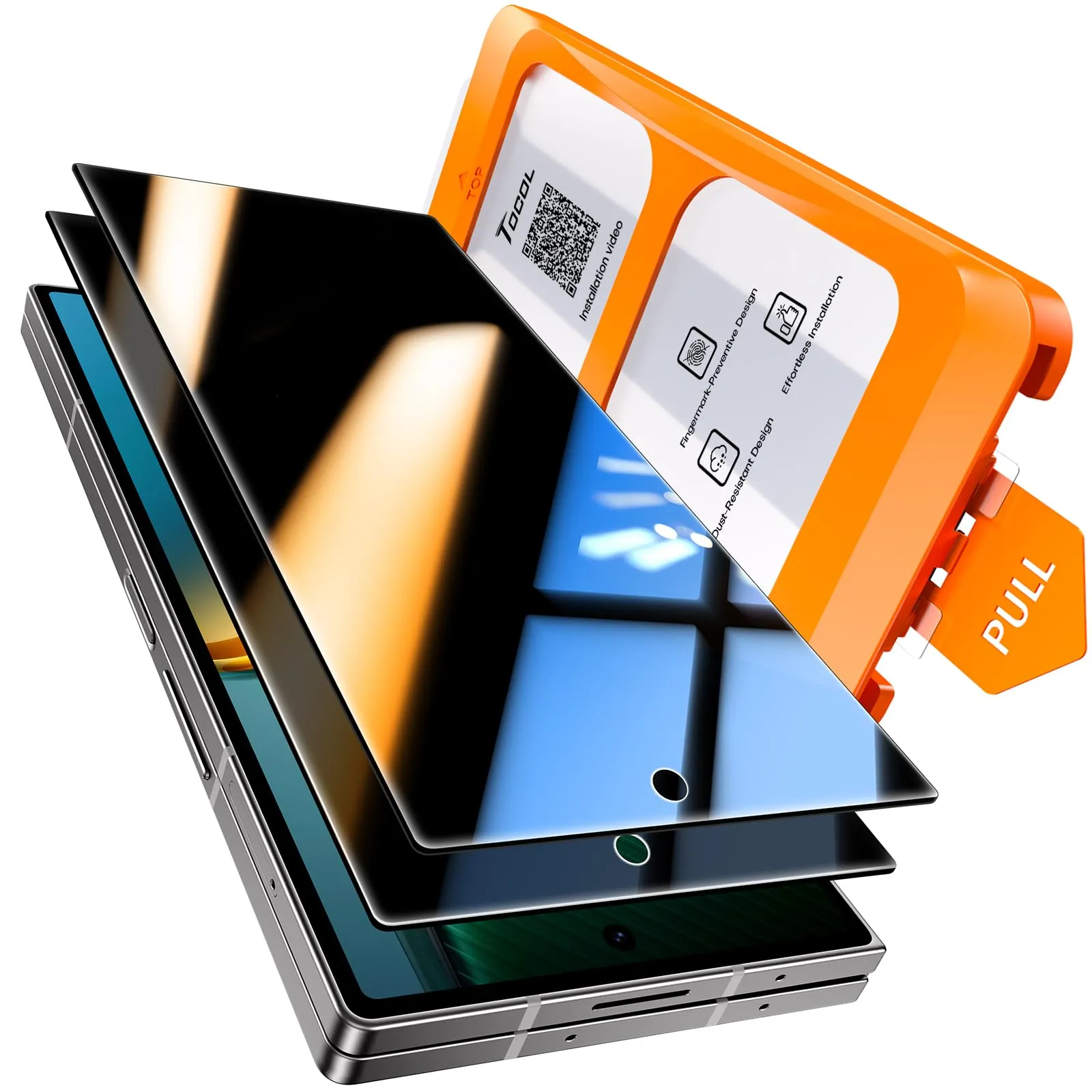 TOCOL Privacy Pellicola per Samsung Galaxy Z Fold 8 Ultra - immagine 1