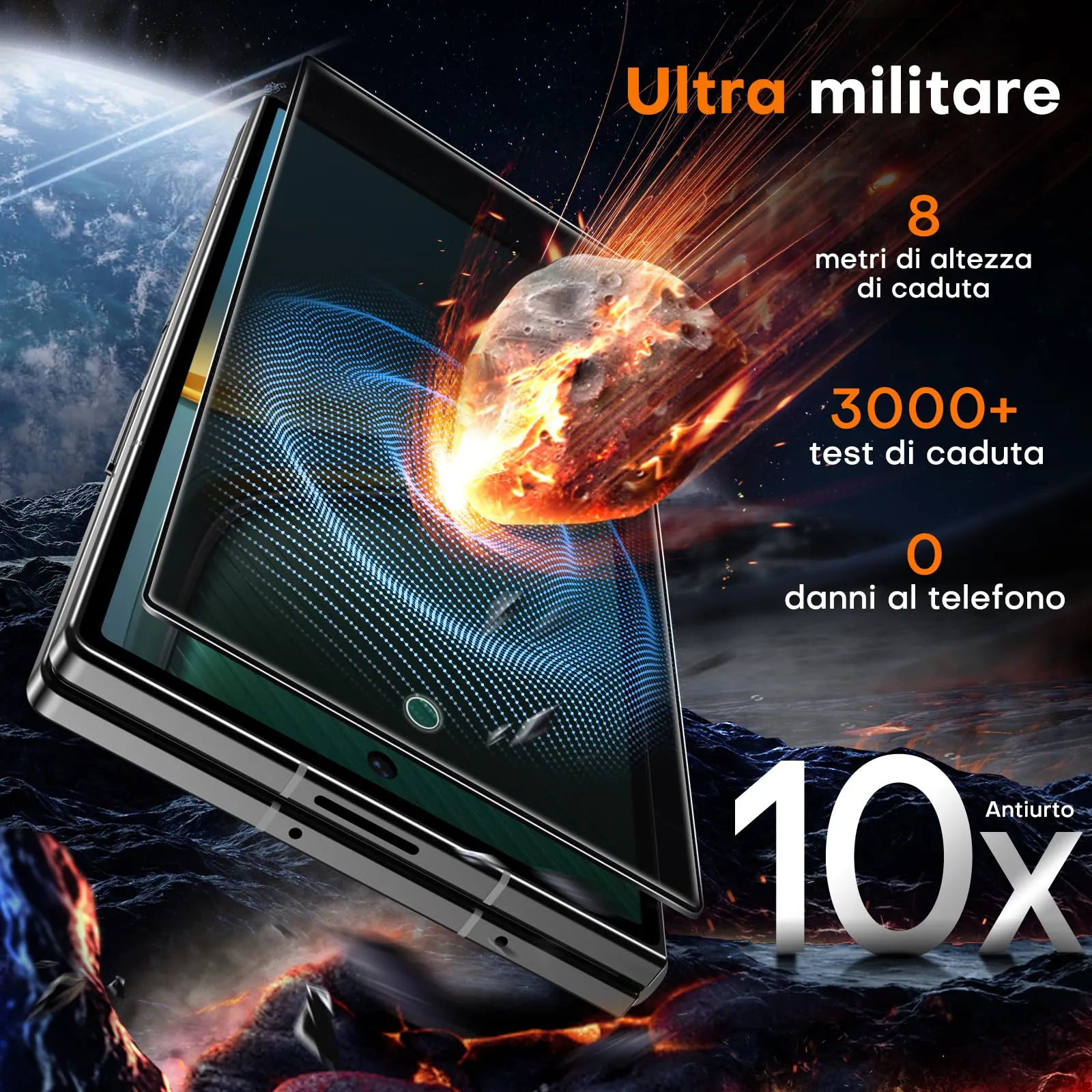TOCOL Privacy Pellicola per Samsung Galaxy Z Fold 8 Ultra - immagine 4