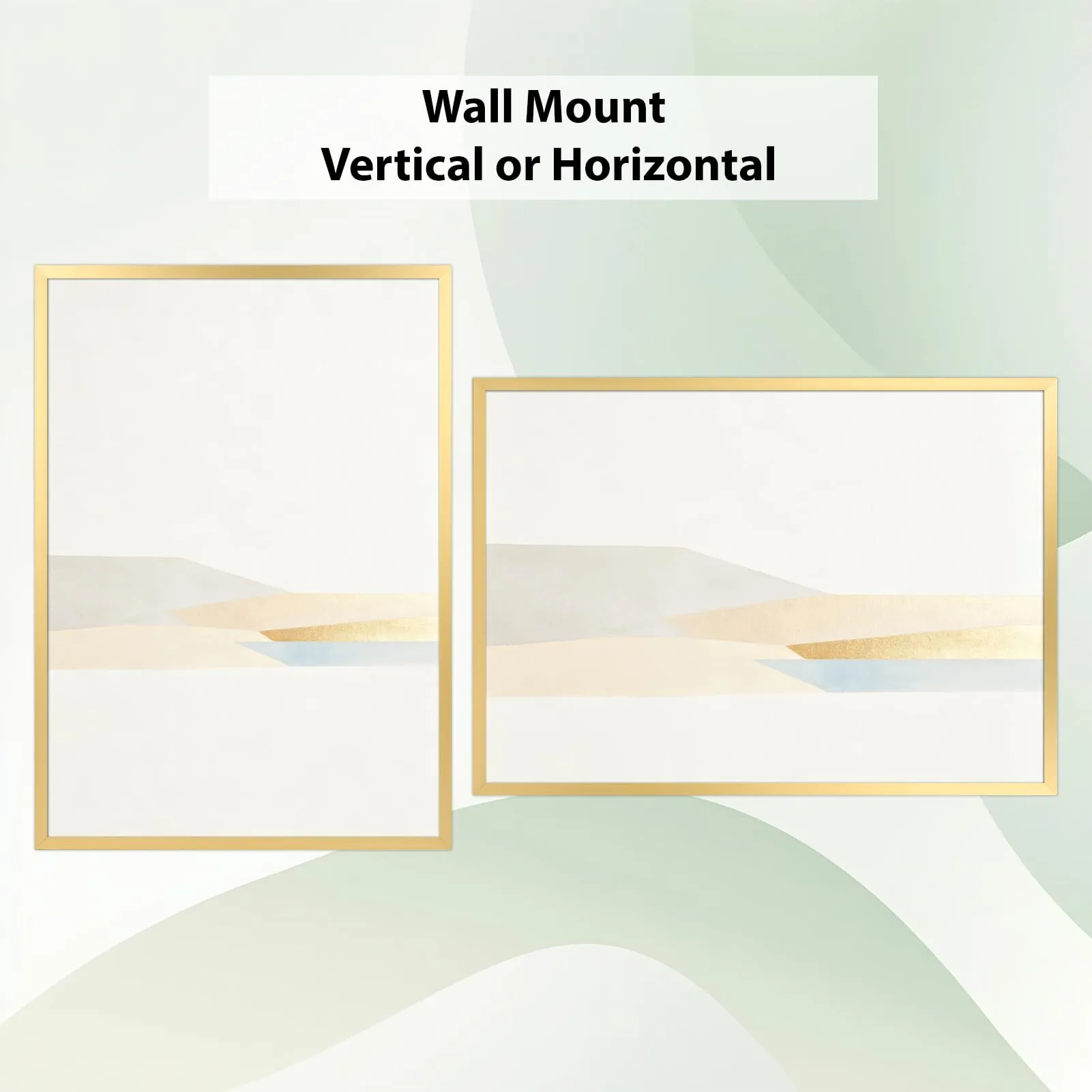 Giftgarden Cornice A1 in Alluminio Dorata, 1 Pezzo - immagine 3