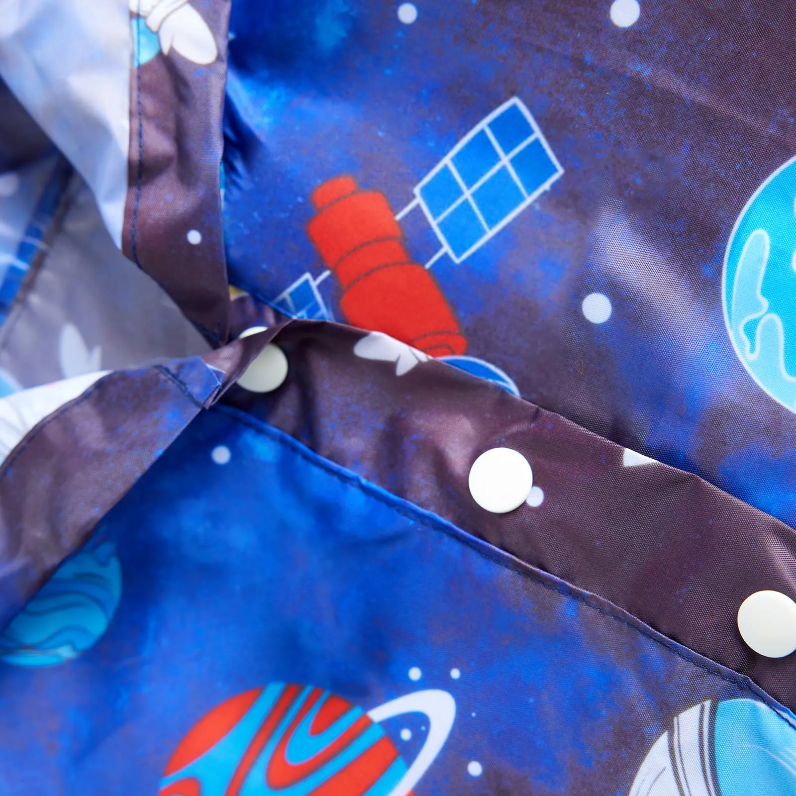 QIKADO Mantella Antipioggia Bambino Astronauta, S (1-3 Anni) - immagine 5