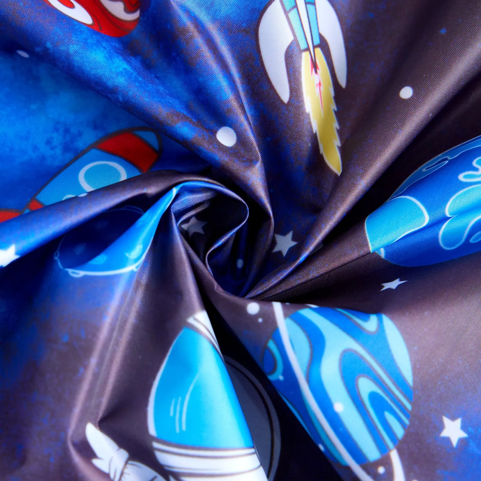 QIKADO Poncho Pioggia per Bambini Astronauta, 3-5 Anni - immagine 2