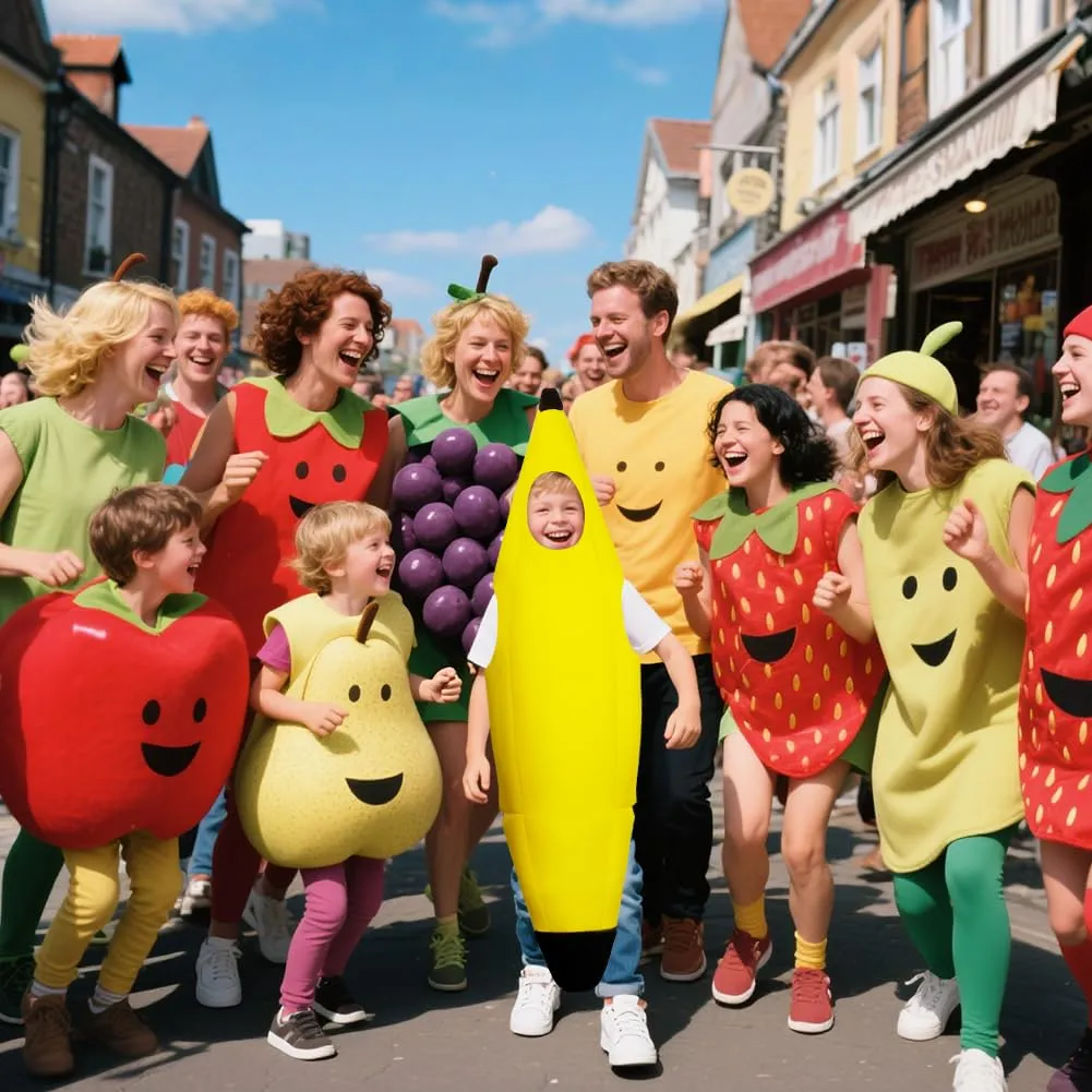 AYBUY Banana Costume for Kids, Unisex - immagine 6