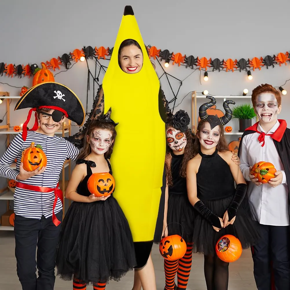 AYBUY Costume da Banana per Adulti, Unisex - immagine 3