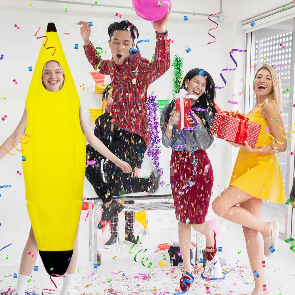 AYBUY Costume da Banana per Adulti, Unisex - immagine 6