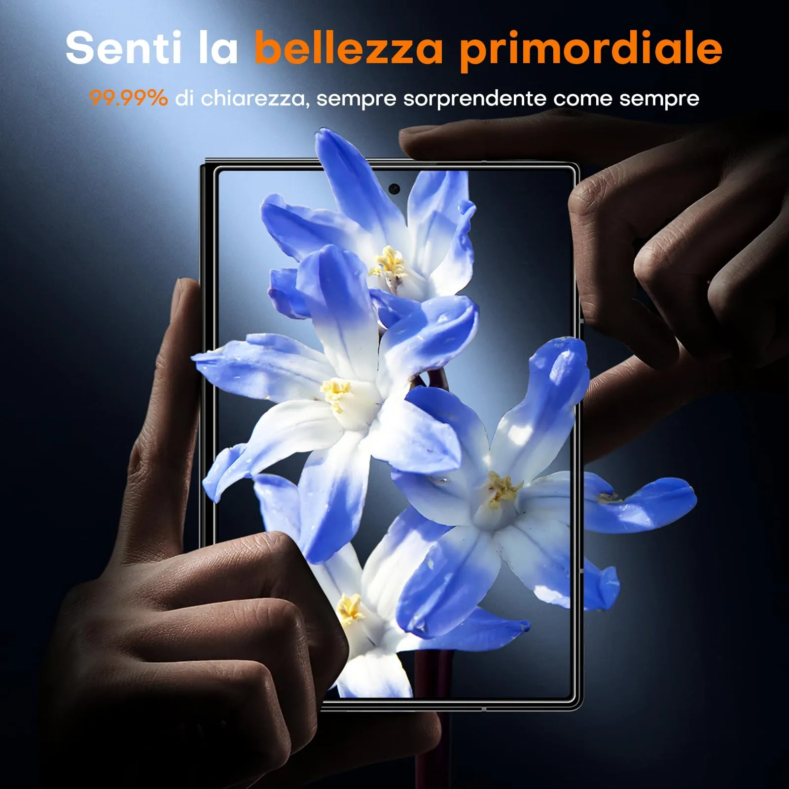 TOCOL Pellicola in Vetro Temperato per Samsung Galaxy Z Fold 8 - immagine 5