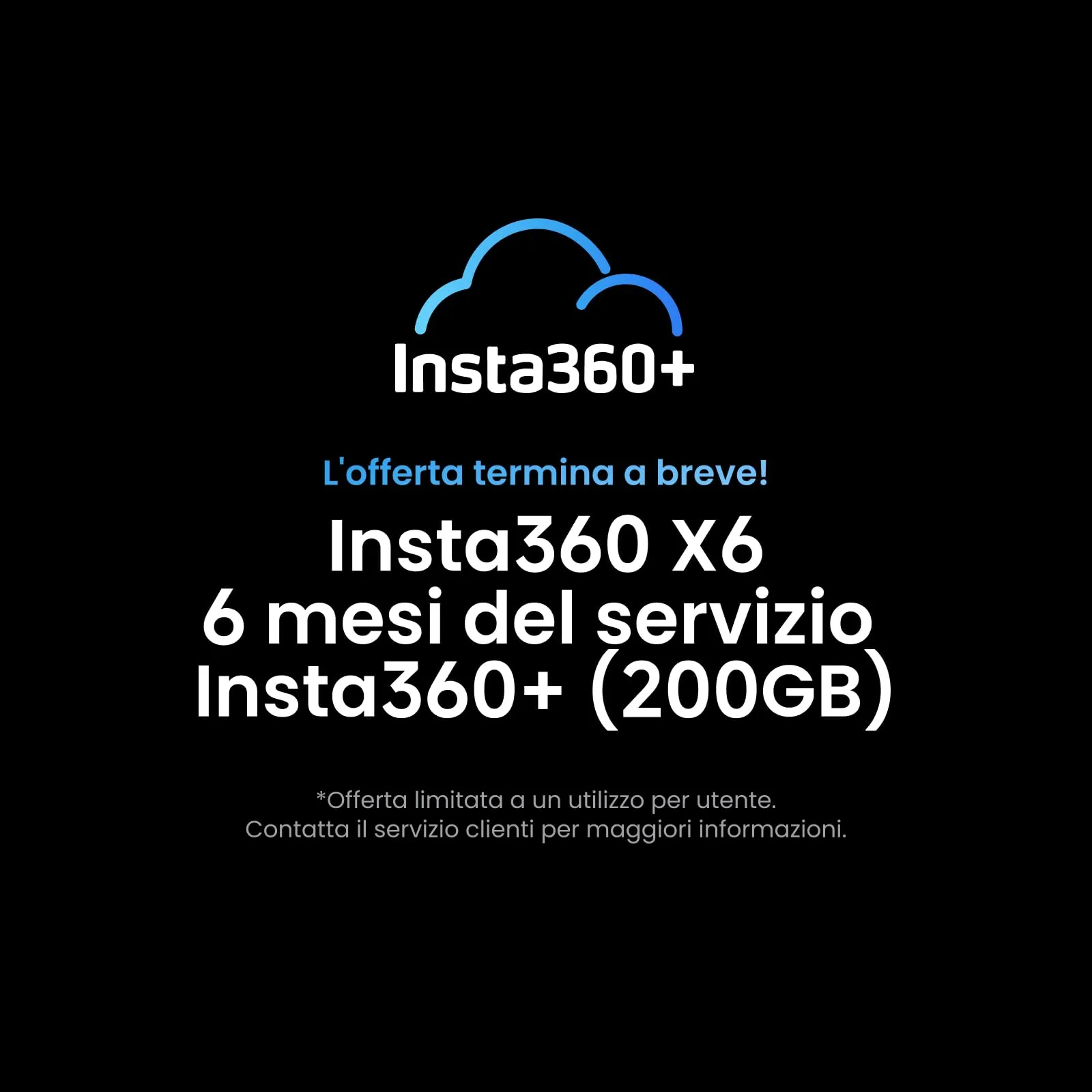 Insta360 X6 Action Cam 360 8K, Sensori 1/1.1", Bianco Artico - immagine 2