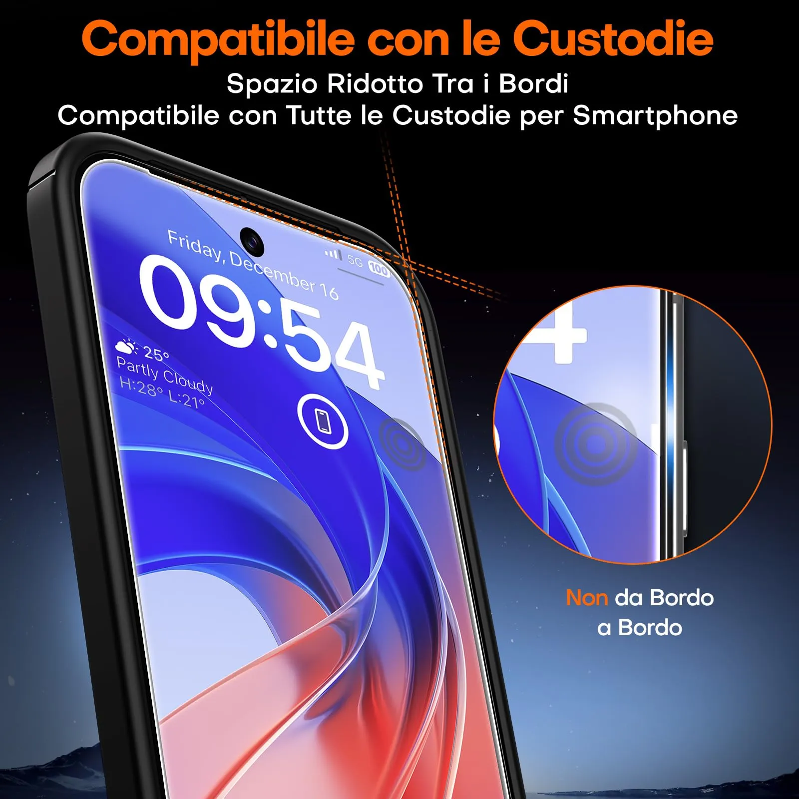 TOCOL Pellicola in Vetro Temperato per Google Pixel 11 Pro, 2 Pezzi - immagine 7