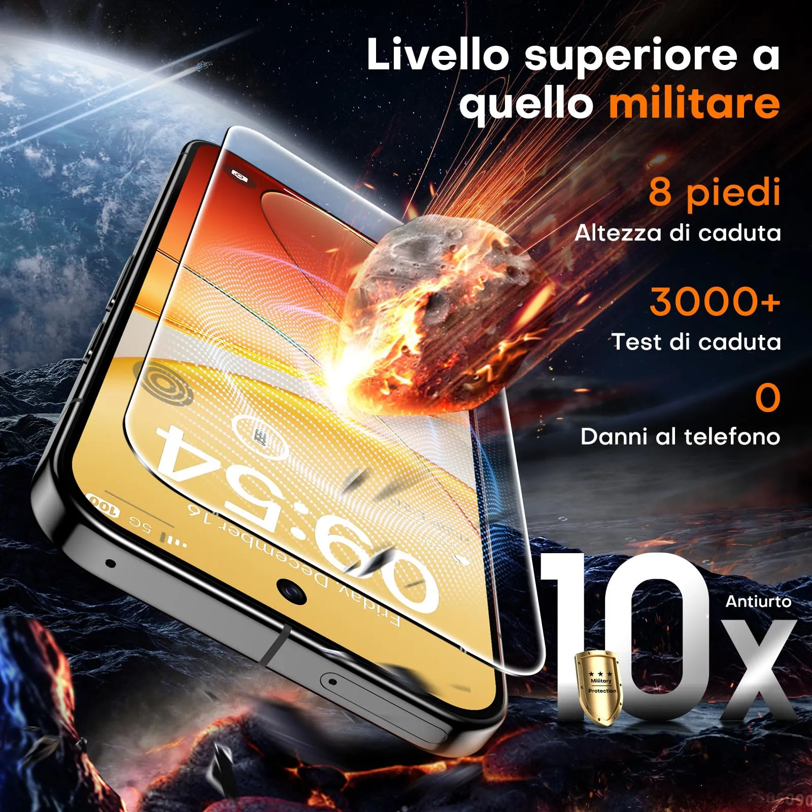 TOCOL Pellicola in Vetro Temperato per Google Pixel 11 Pro XL, 2 Pezzi - immagine 2