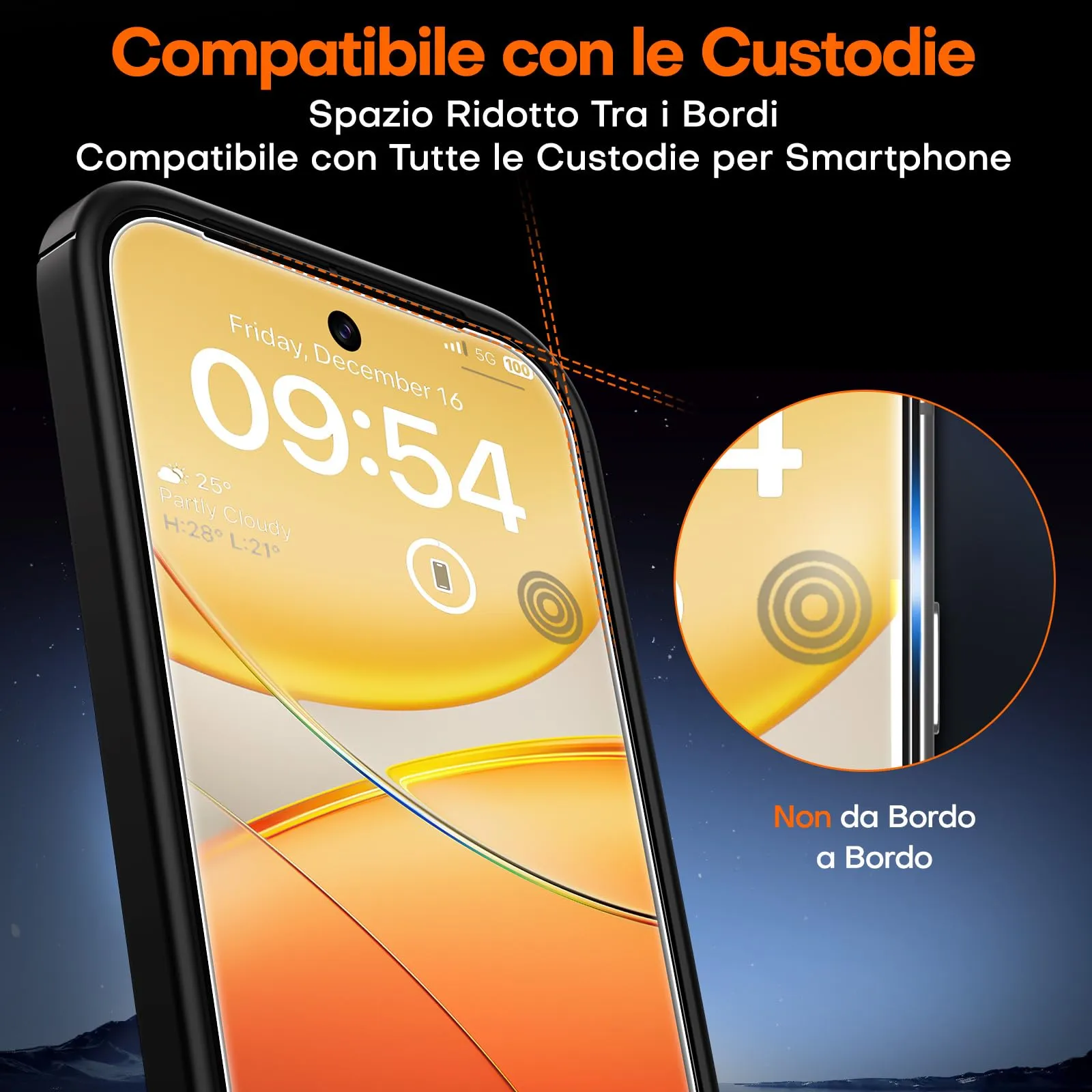TOCOL Pellicola in Vetro Temperato per Google Pixel 11 Pro XL, 2 Pezzi - immagine 7