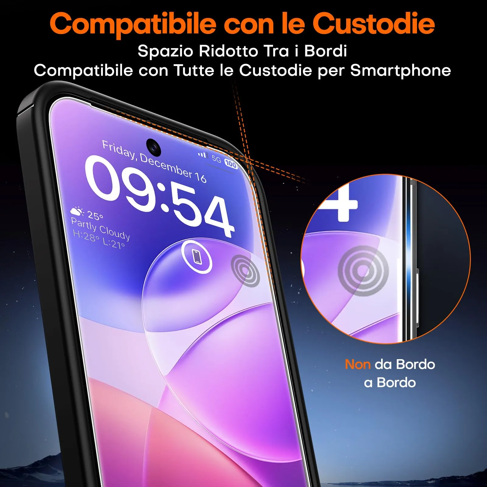TOCOL Pellicola in Vetro Temperato per Google Pixel 11, 2 Pezzi - immagine 7