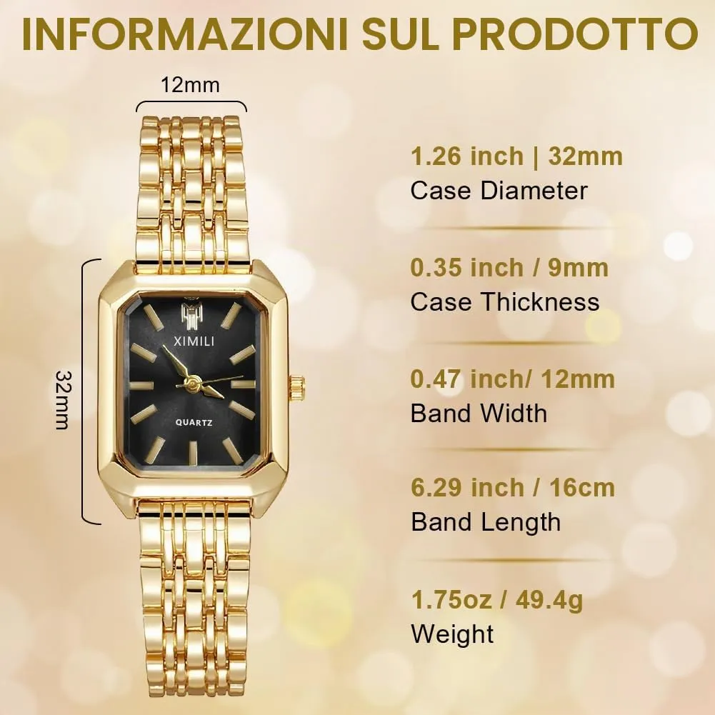 OFFCUP Orologio Analogico al Quarzo da Donna - immagine 2