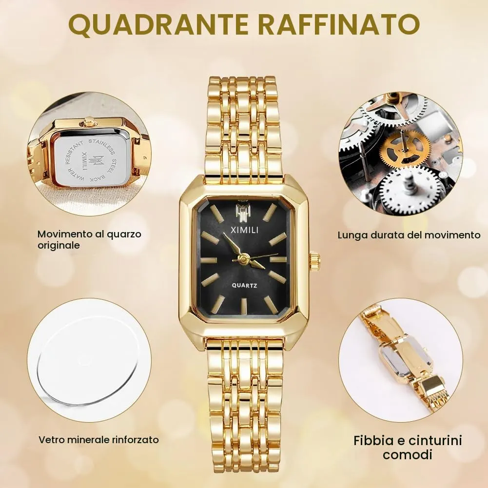 OFFCUP Orologio Analogico al Quarzo da Donna - immagine 3