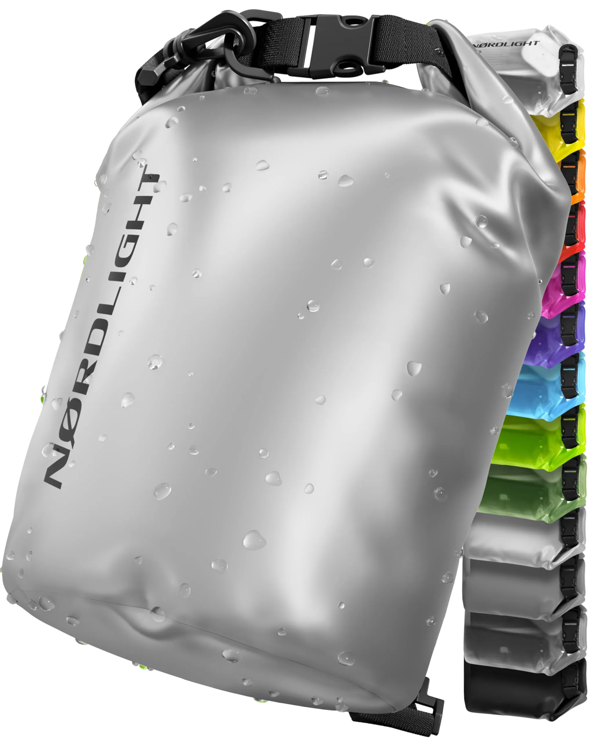 Nordlight Dry Bag Sacca Impermeabile 15L Metallizzato - immagine 1