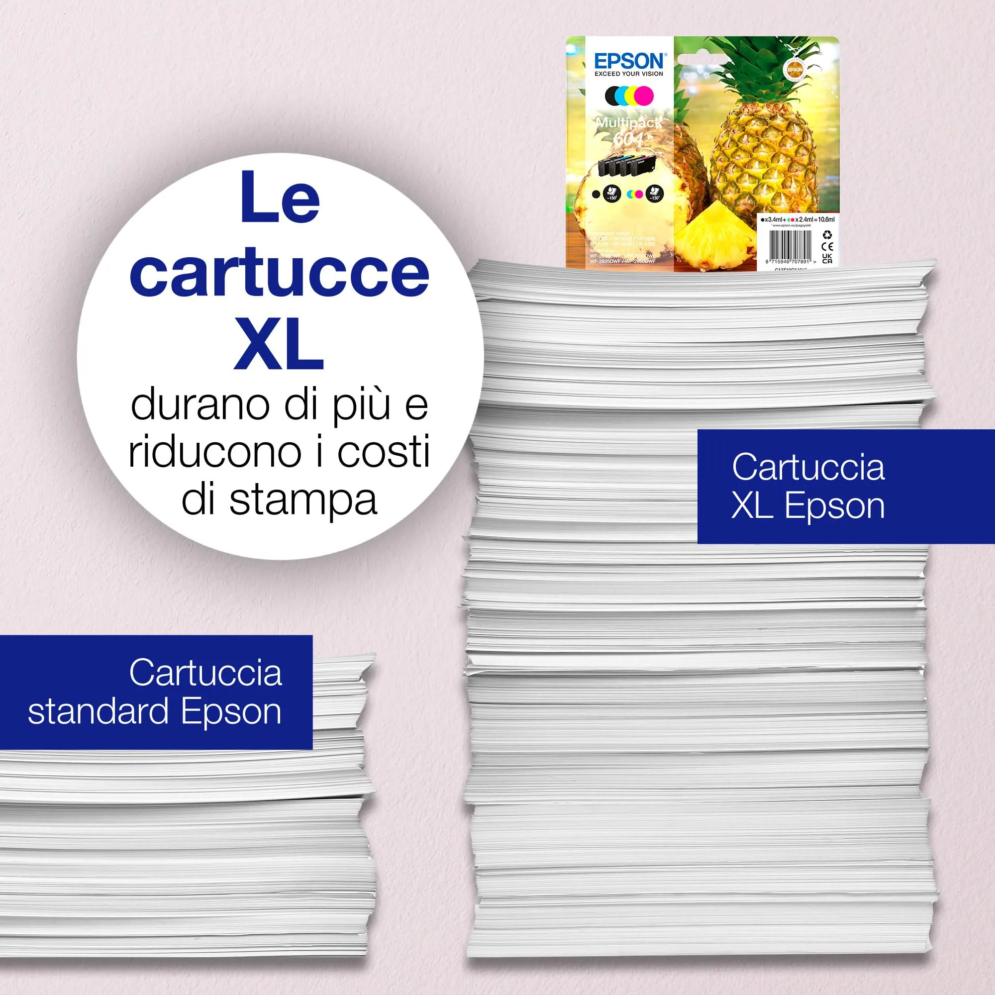 Epson 604XL Nero, Cartuccia per Stampante, 8.9 ml - immagine 4