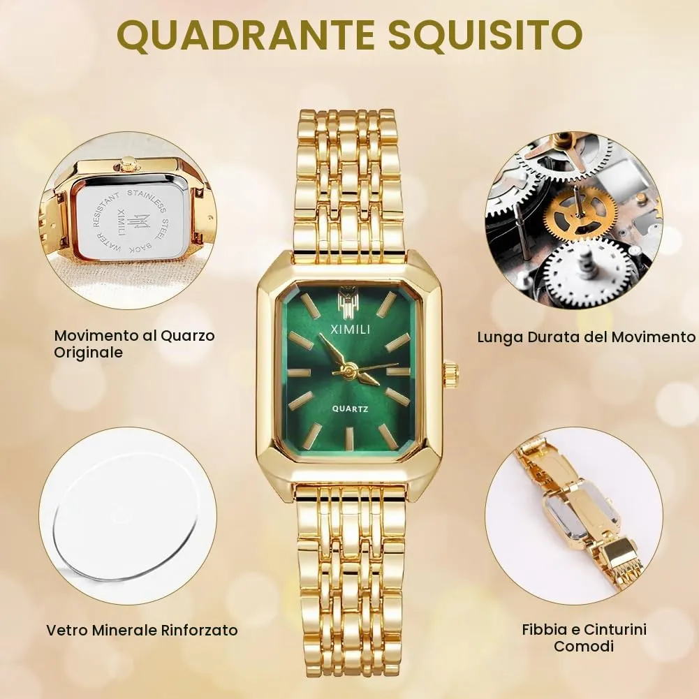 OFFCUP Orologio Analogico al Quarzo da Donna - immagine 3