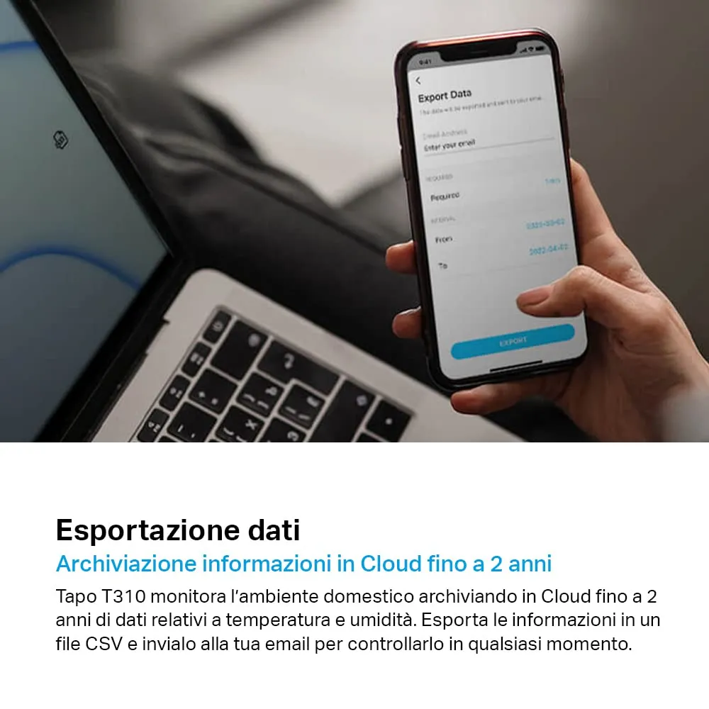 Tapo T310 Sensore Temperatura e Umidità Smart - immagine 6