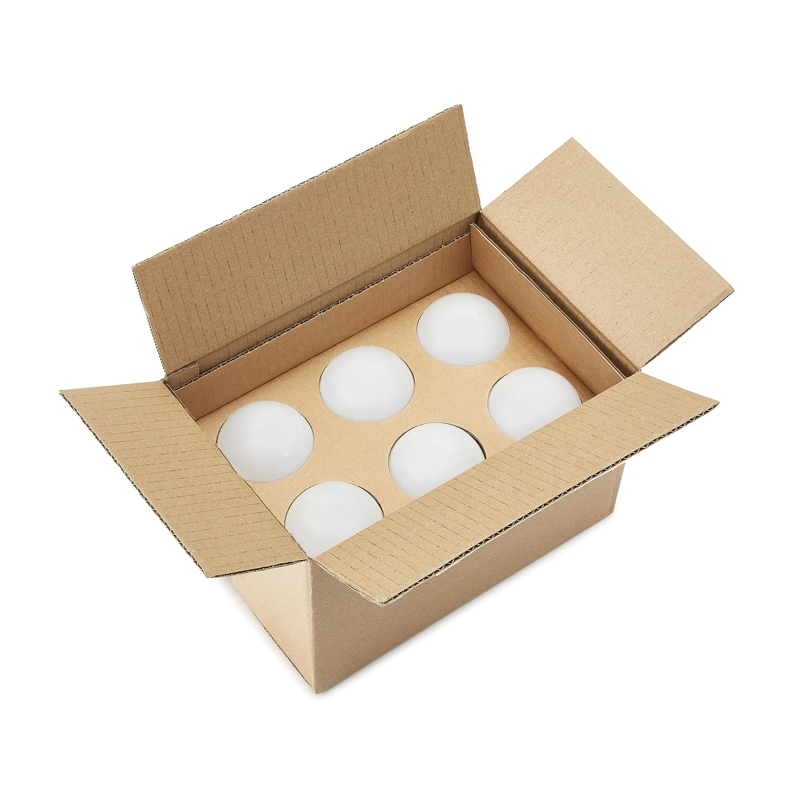 Amazon Basics Lampadine Edison a LED E27, 8W (60W), Bianco Freddo, Non Dimmerabile, Confezione da 6 pezzi - immagine 5