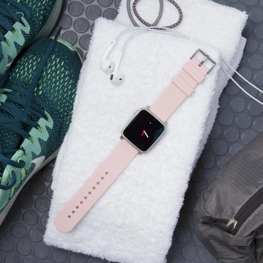 Archer Watch Straps Cinturini a Sgancio Rapido in Silicone, Rosa Chiaro, 20mm - immagine 3