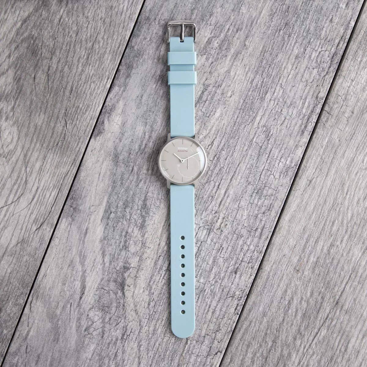 Archer Watch Straps Cinturini a Sgancio Rapido in Silicone (Azzurro Polvere, 18mm) - immagine 3