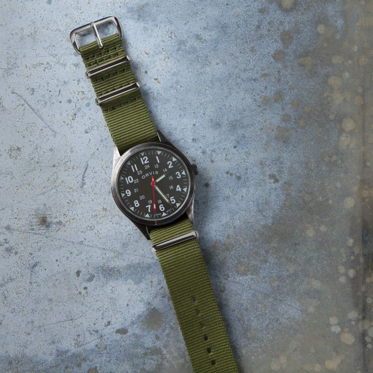 Archer Watch Straps Cinturini NATO in Nylon Classici, Verde Oliva, 20mm - immagine 2