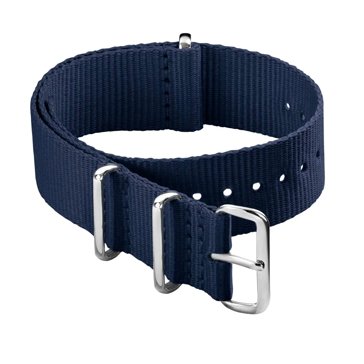 Archer Watch Straps NATO Nylon Strap, Navy, 22mm - immagine 1