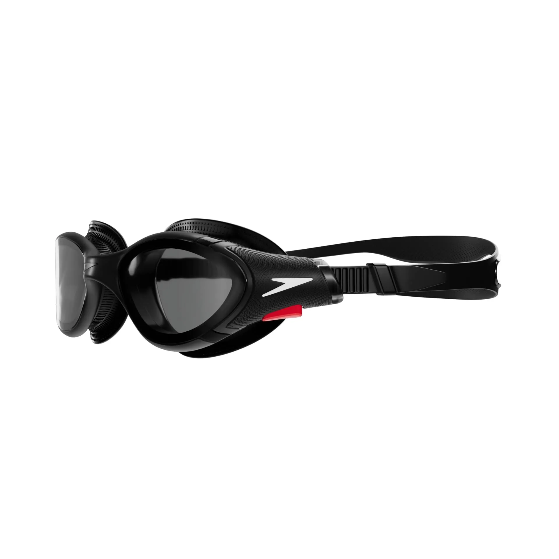 Speedo Biofuse 2.0 Unisex Swimming Goggles, Black/Smoke, One Size - immagine 2