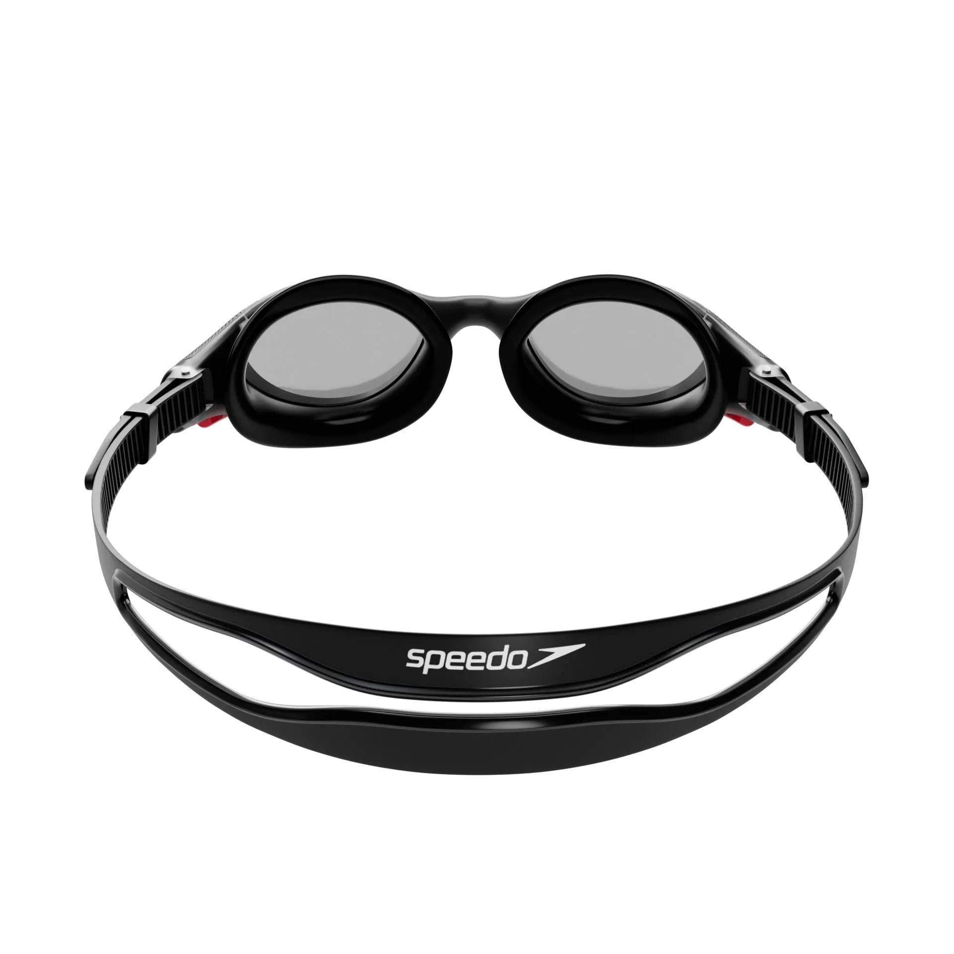 Speedo Biofuse 2.0 Unisex Swimming Goggles, Black/Smoke, One Size - immagine 3